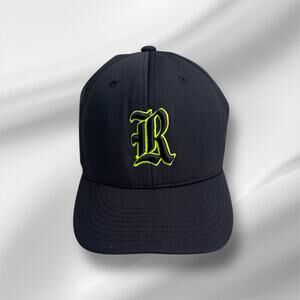 Richardson Rage Ball Cap PTS 20 LG-XL Black Green Performance